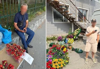 Торговцев клубникой и венками выгнали с улиц Новосибирска
