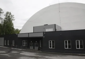 Футбольный манеж у сада Дзержинского должны сдать до конца года