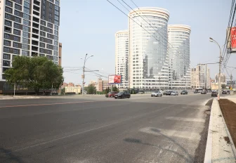 Километровый участок улицы Кирова в Новосибирске обновят к концу июня
