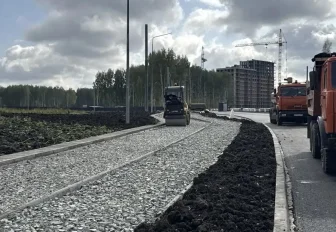 Продолжение улицы Богдана Хмельницкого построили на 65%