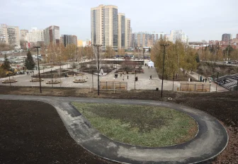 В Бугаков-парке отремонтировали испорченное за зиму покрытие