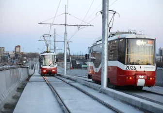 Преимущества трамвайной эстакады на площади Труда назвали в Новосибирске