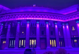 НОВАТ окрасился в фиолетовый цвет в День недоношенных детей