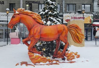 Кони в городе: где в Новосибирске можно встретить символ 2026 года