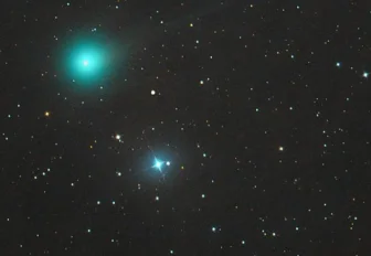 Новосибирский астроном сфотографировал набирающую яркость комету