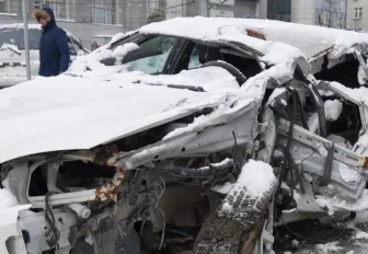 «Последняя парковка»: печальный арт-объект установили в Новосибирске