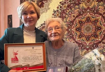 Ветеран войны Ирра Раевская стала почётным жителем Новосибирской области