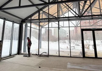 Мэр Кудрявцев: визит-центр в парке «Каменка» достроят к концу 2025 года