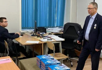 «Герой НовоСибири» рассказал студентам колледжа о жизни на передовой