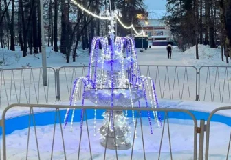 Повреждённую вандалами иллюминацию восстановили в Новосибирске