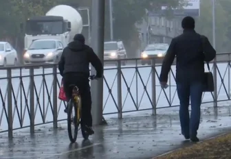 Неудобную велодорожку сделали на улице Владимировской