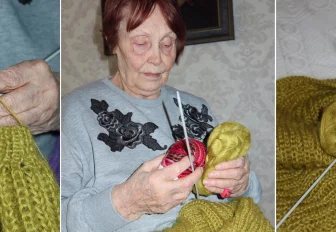 Уникальные свитера по дизайну нейросети вяжут бабушки в Новосибирске