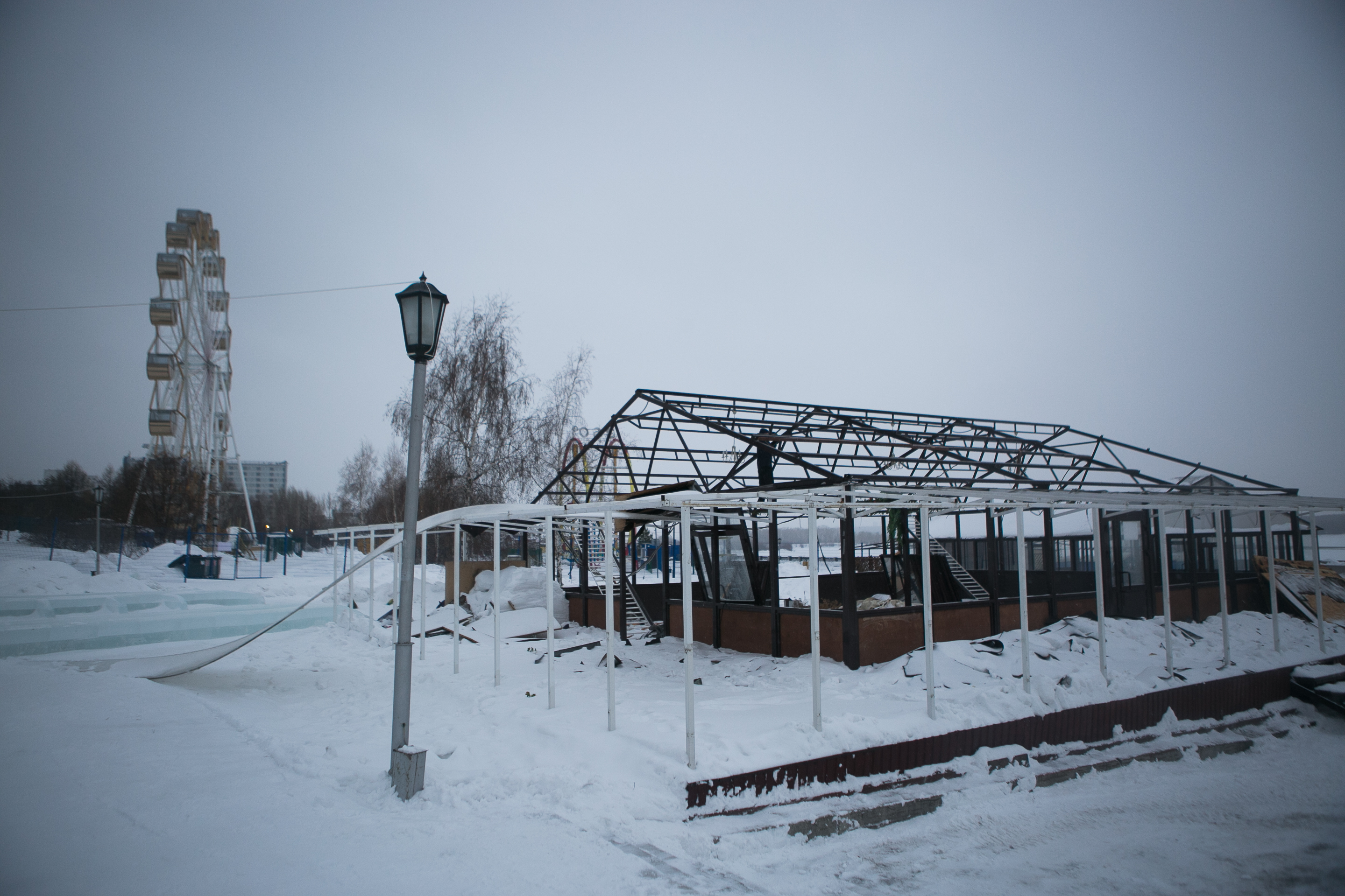 Набережная в декабре 2016 года