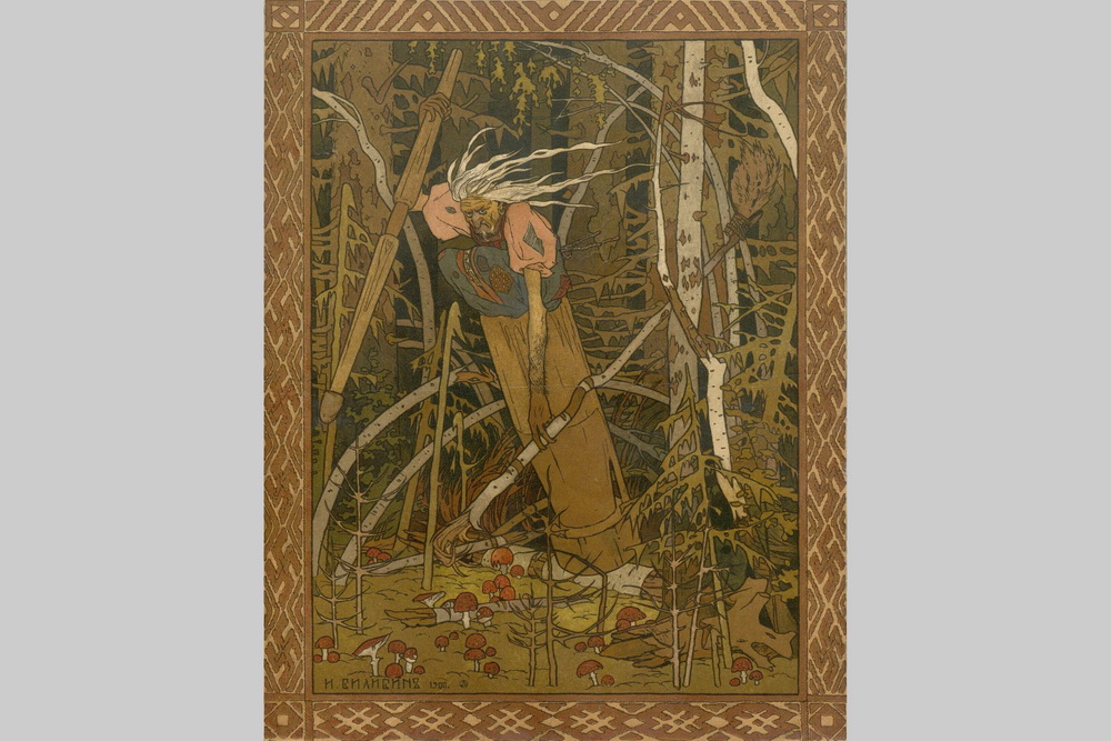 Иллюстрация к сказке «Василиса Прекрасная»