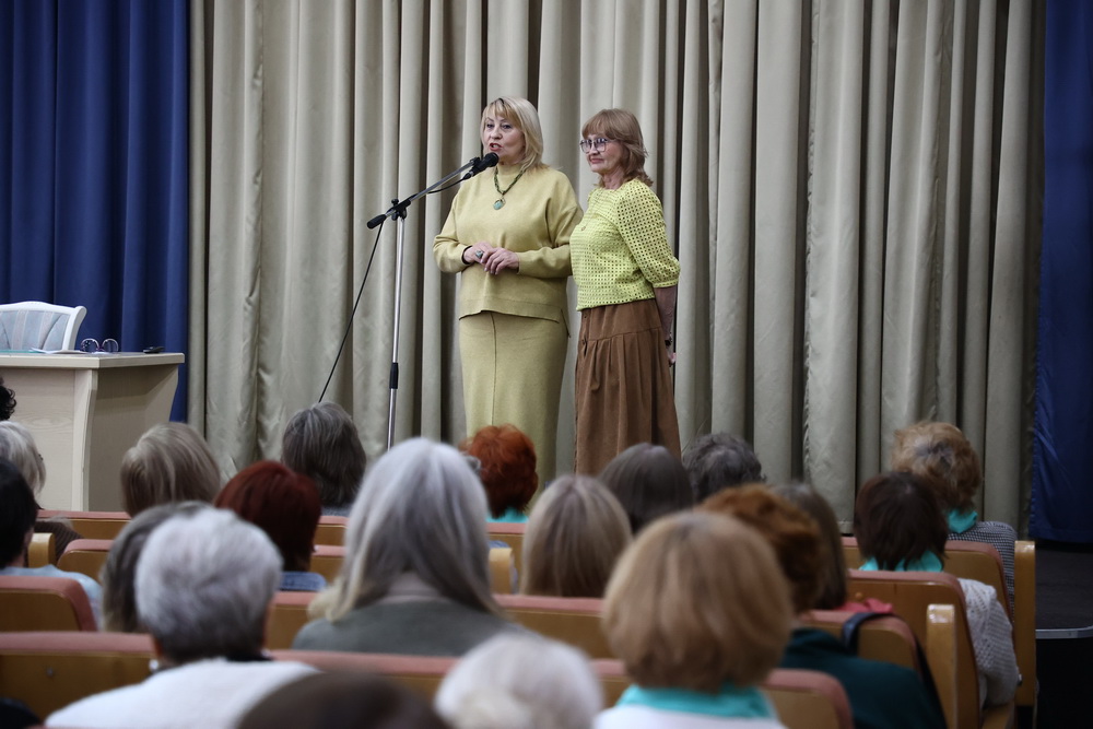 На мероприятии «Волонтёрство — стиль жизни»