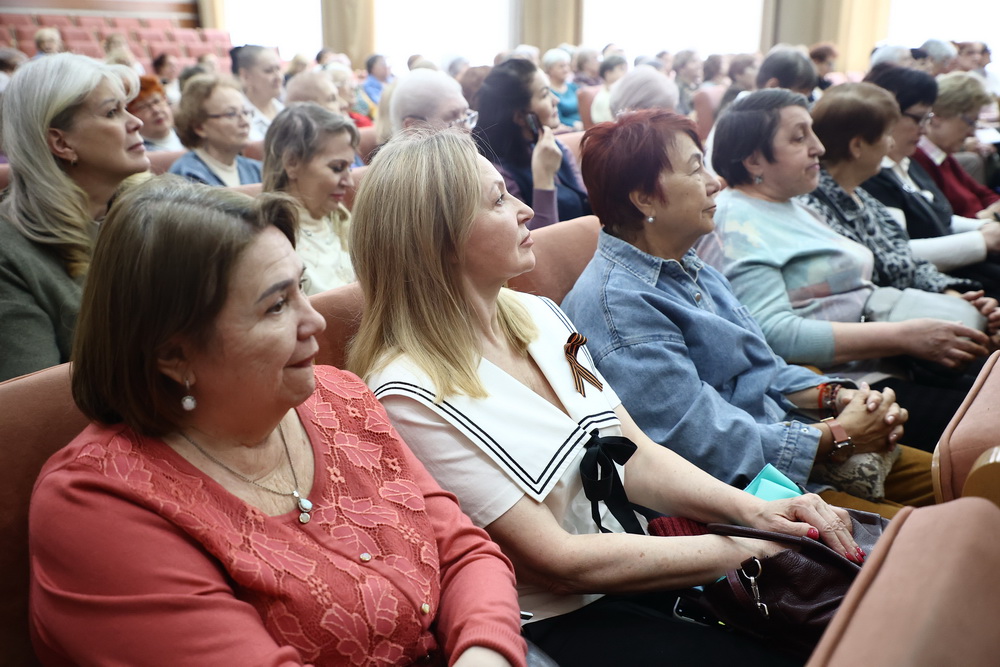 На мероприятии «Волонтёрство — стиль жизни»