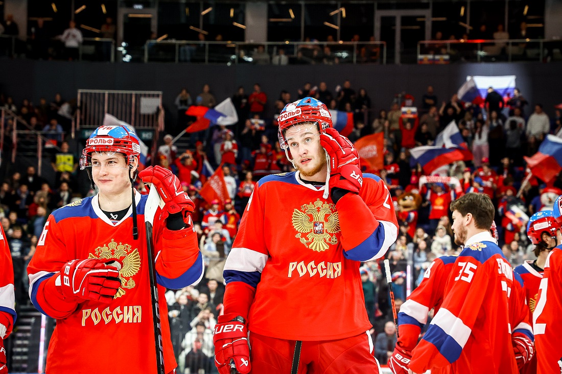 Матч между Россией и Казахстаном