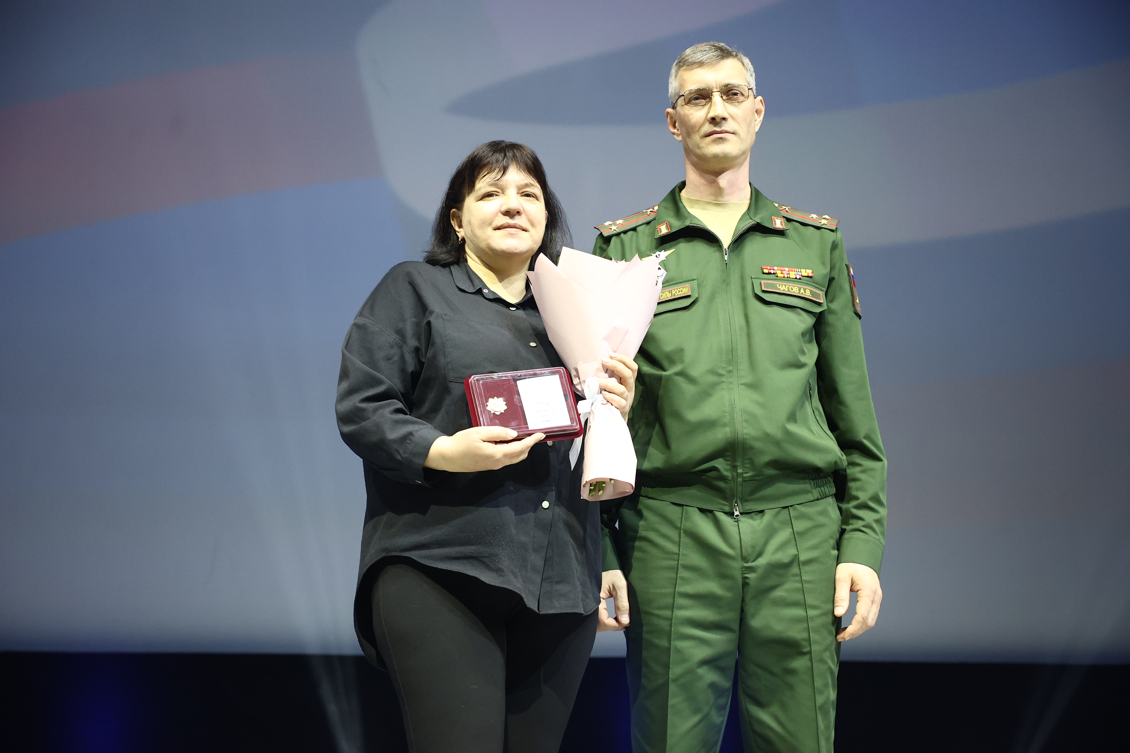 На торжественном собрании в честь Дня защитника Отечества