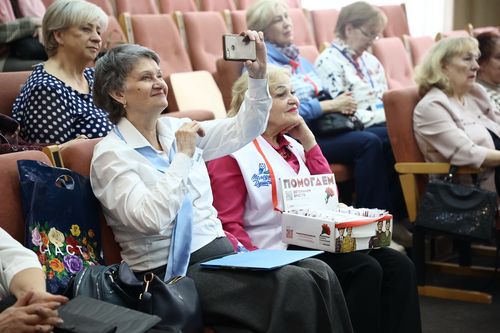 На мероприятии «Волонтёрство — стиль жизни»