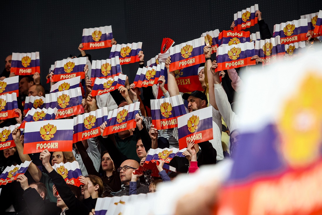 Матч между Россией и Казахстаном