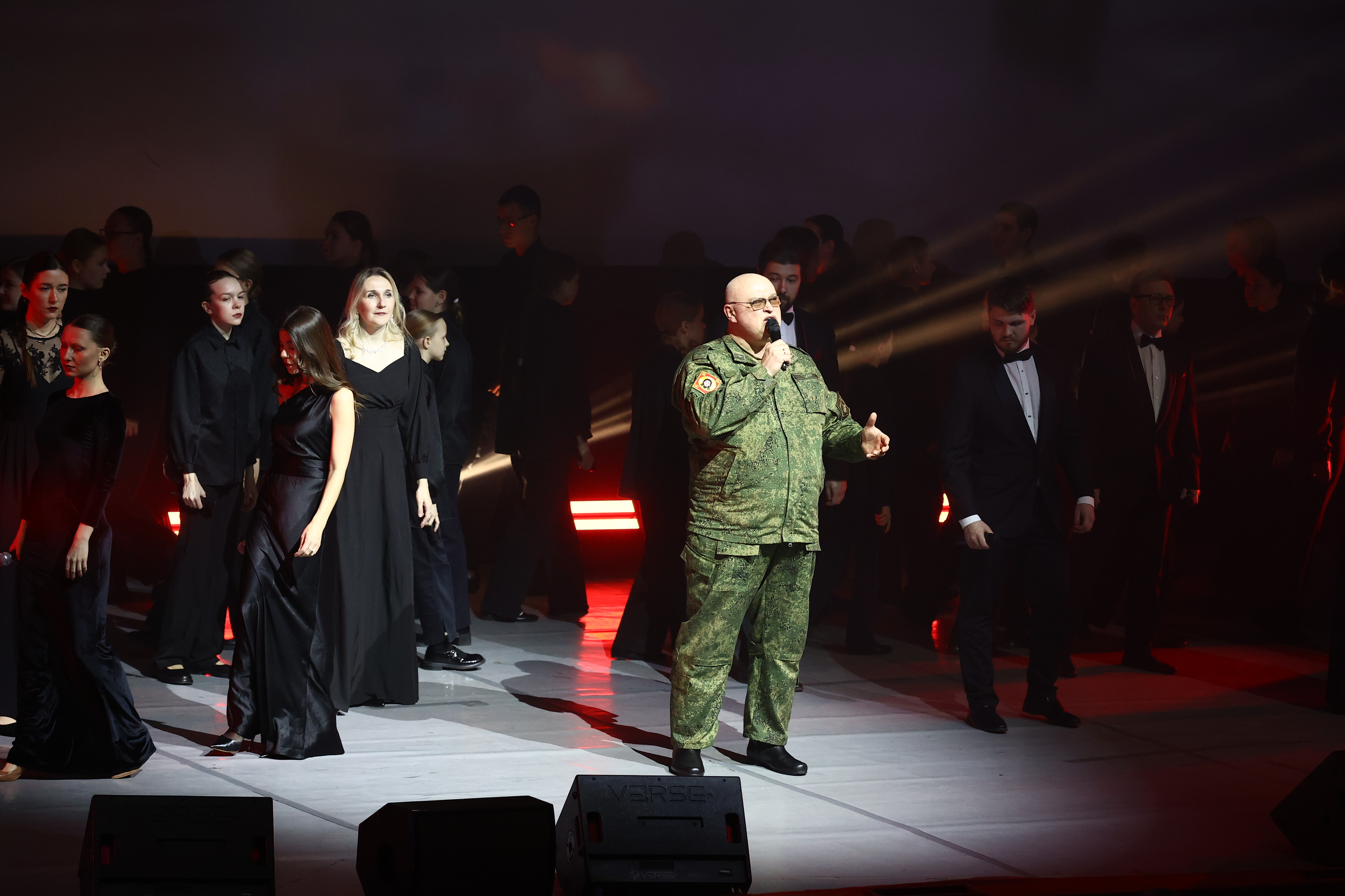 На торжественном собрании в честь Дня защитника Отечества