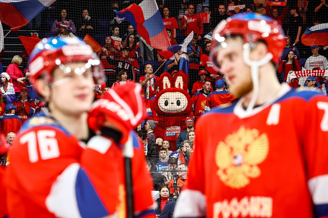 Матч между Россией и Казахстаном