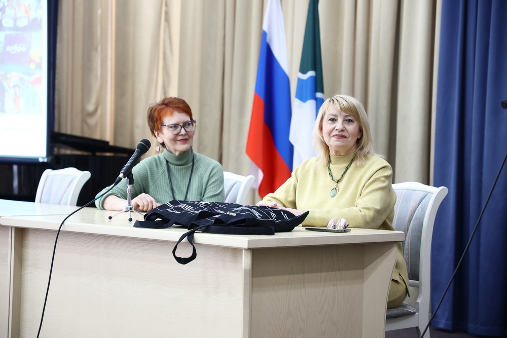 На мероприятии «Волонтёрство — стиль жизни»