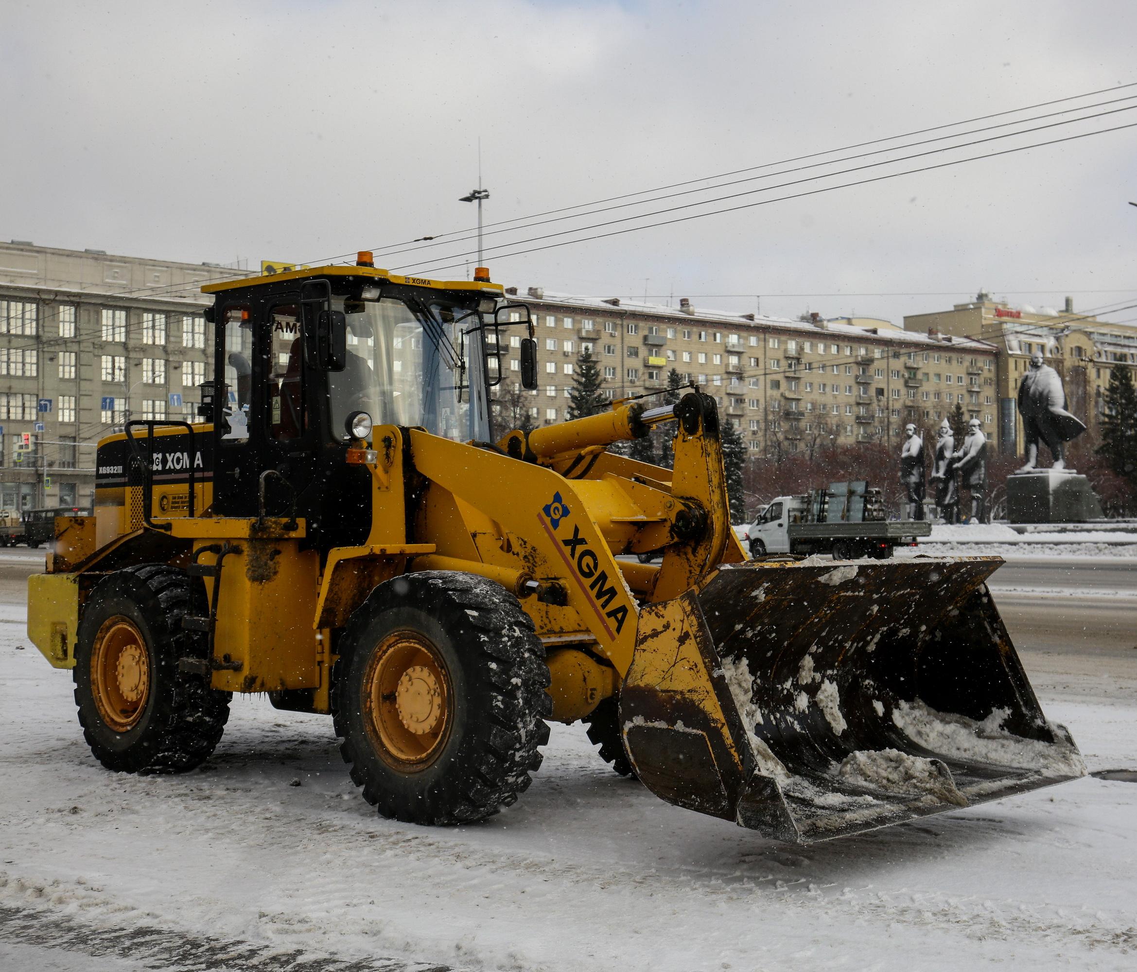 Где будут убирать снег с 22 по 24 января в Новосибирске — список улиц