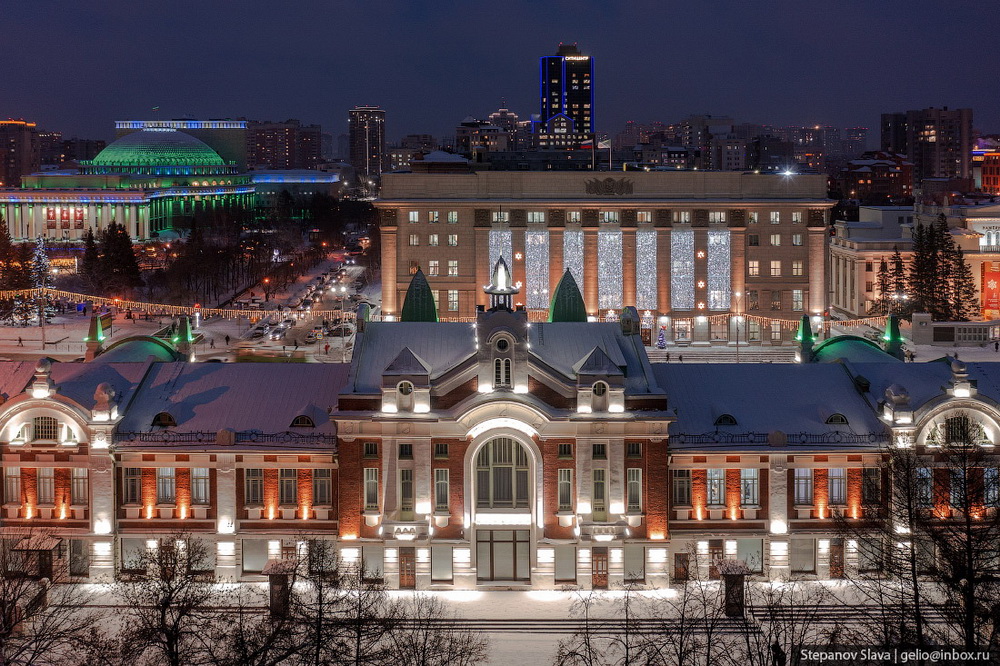 Новогодний Новосибирск Фото Новогодний Новосибирск Фото
