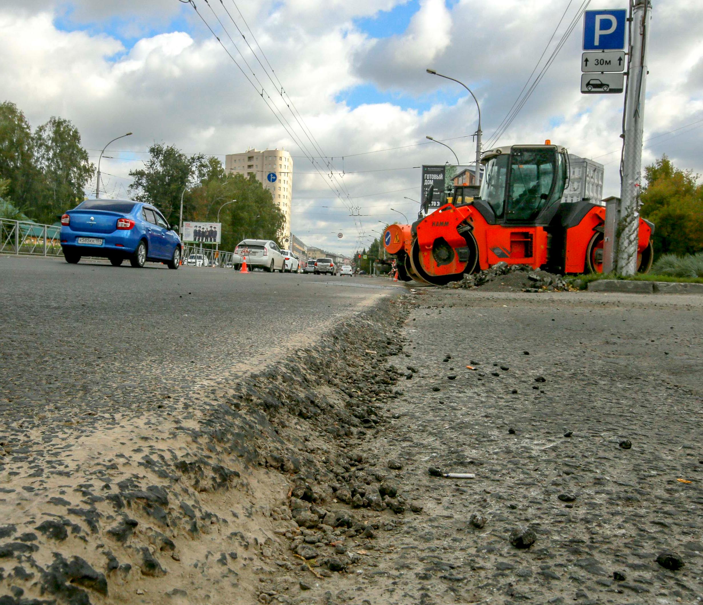 За ямы на проспекте Дзержинского оштрафуют компанию-подрядчика