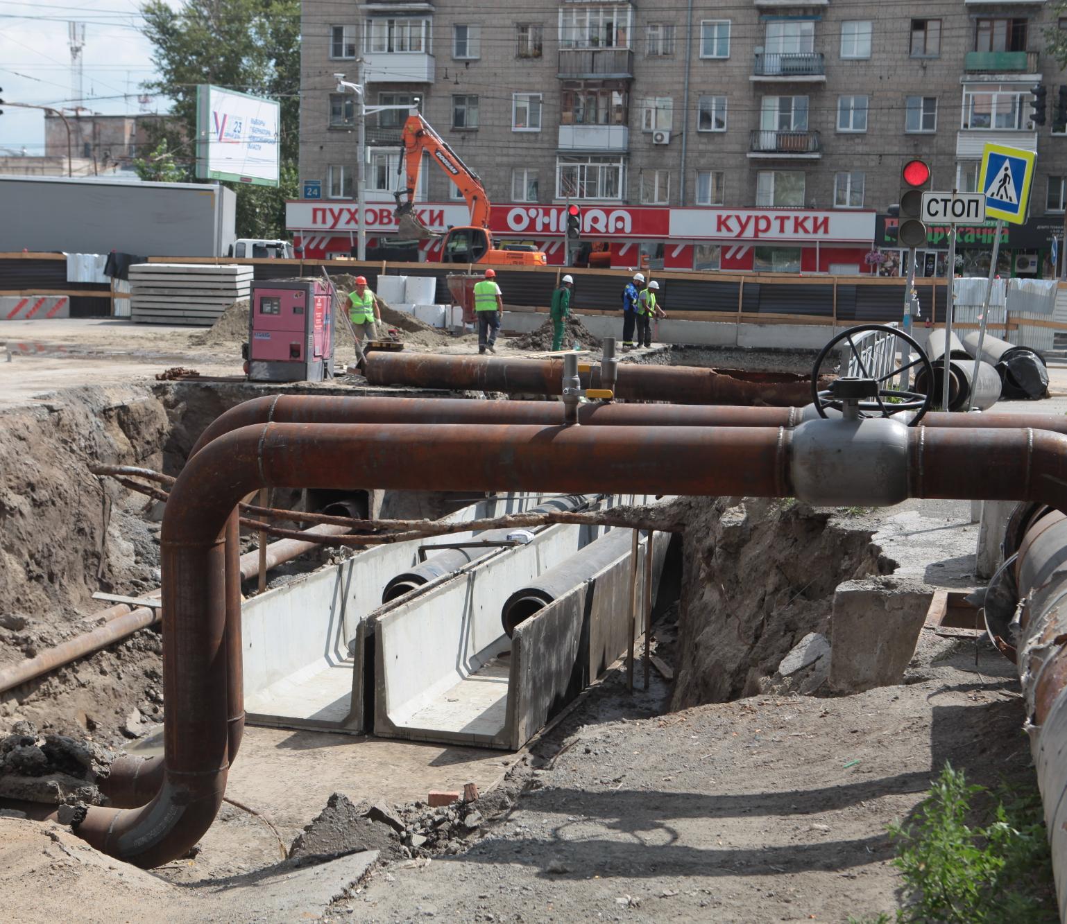 21 млрд рублей направят на модернизацию теплосетей в Новосибирске