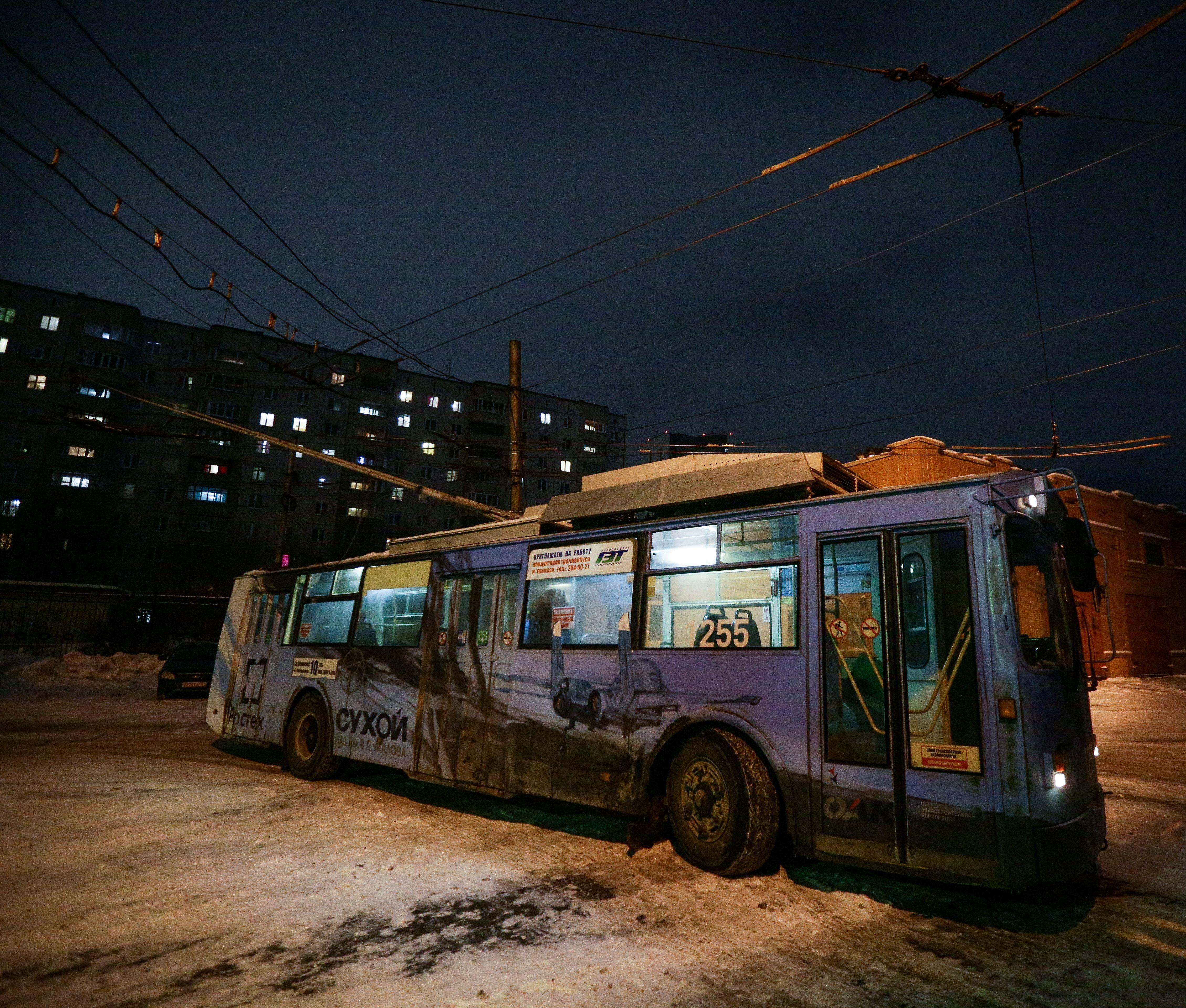 Два троллейбуса изменят маршрут из-за стройки моста в Новосибирске