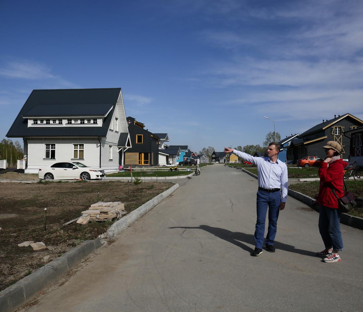 Деревня с космическим парком растёт в пригороде Новосибирска