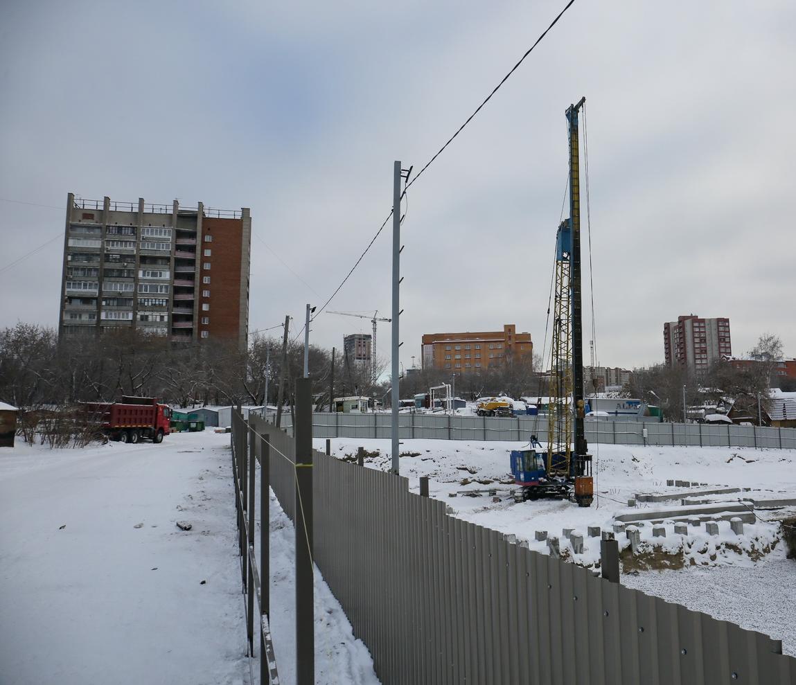 Пять небоскрёбов построят в километре от вокзала Новосибирск-Главный