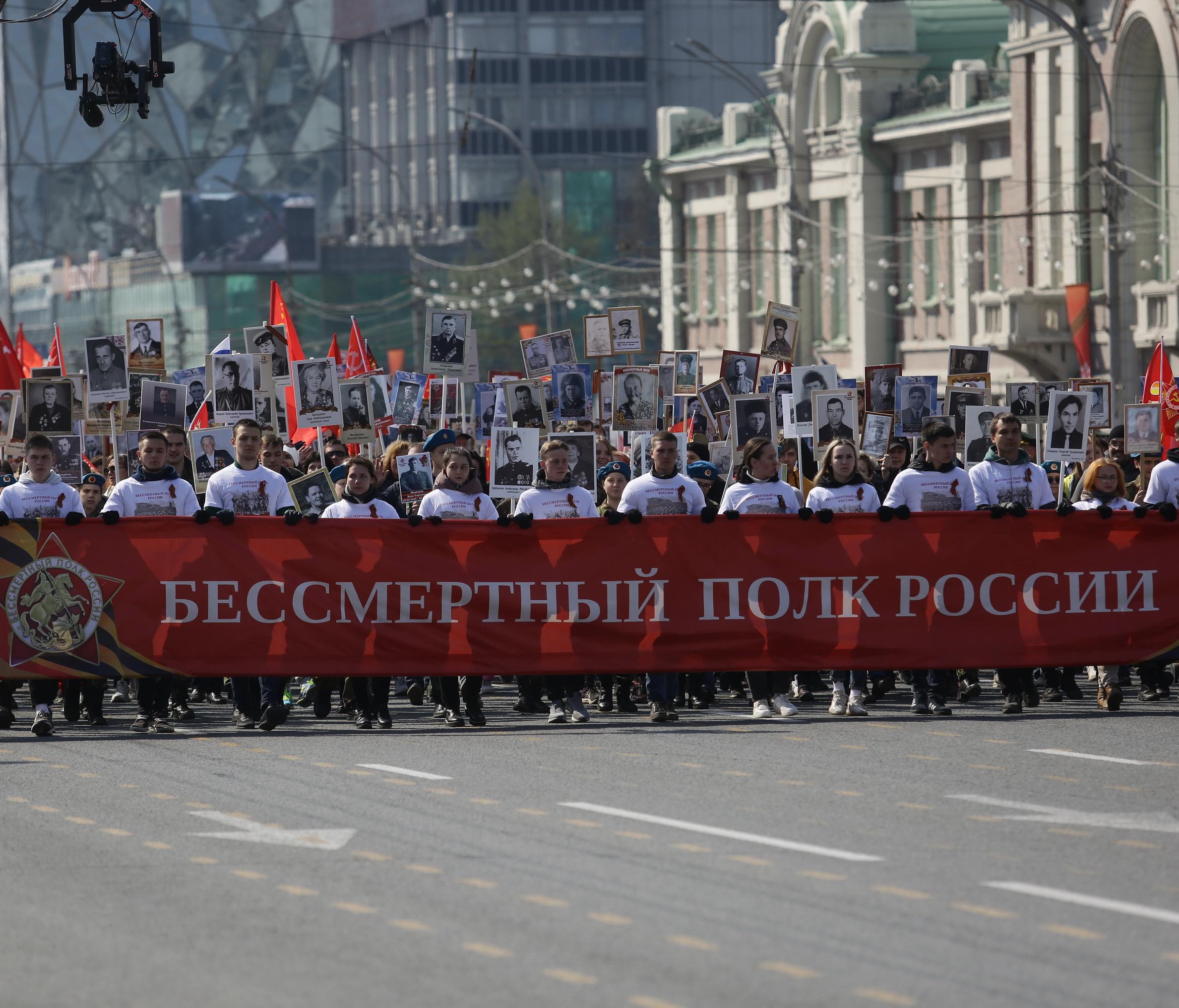 В бессмертный полк только фронтовики