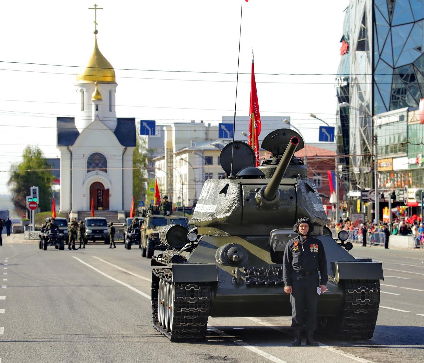 От парада до салюта: интересные события Дня Победы — 2021 в Новосибирске