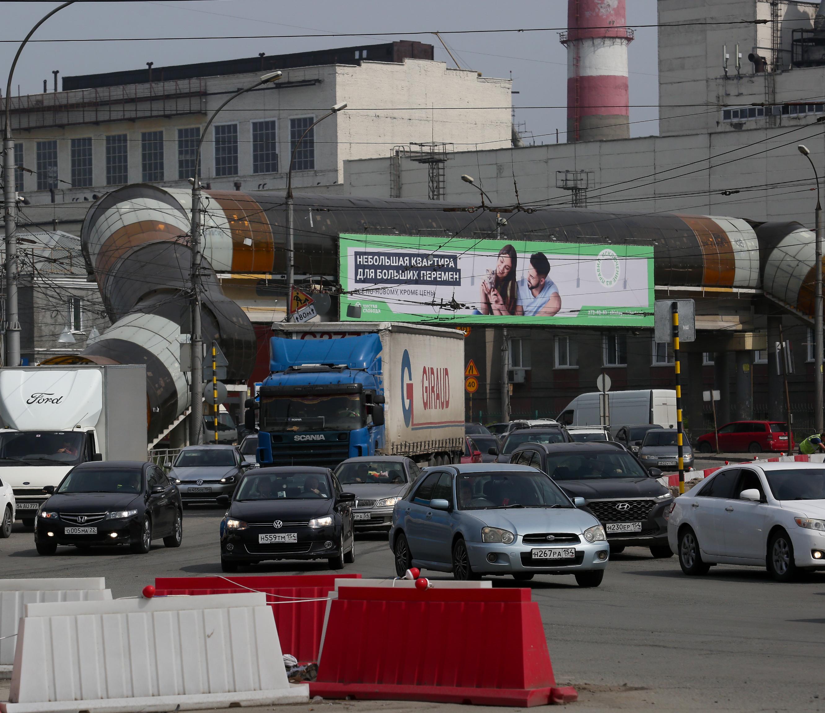 Три пешеходные эстакады построят на площади Энергетиков в Новосибирске