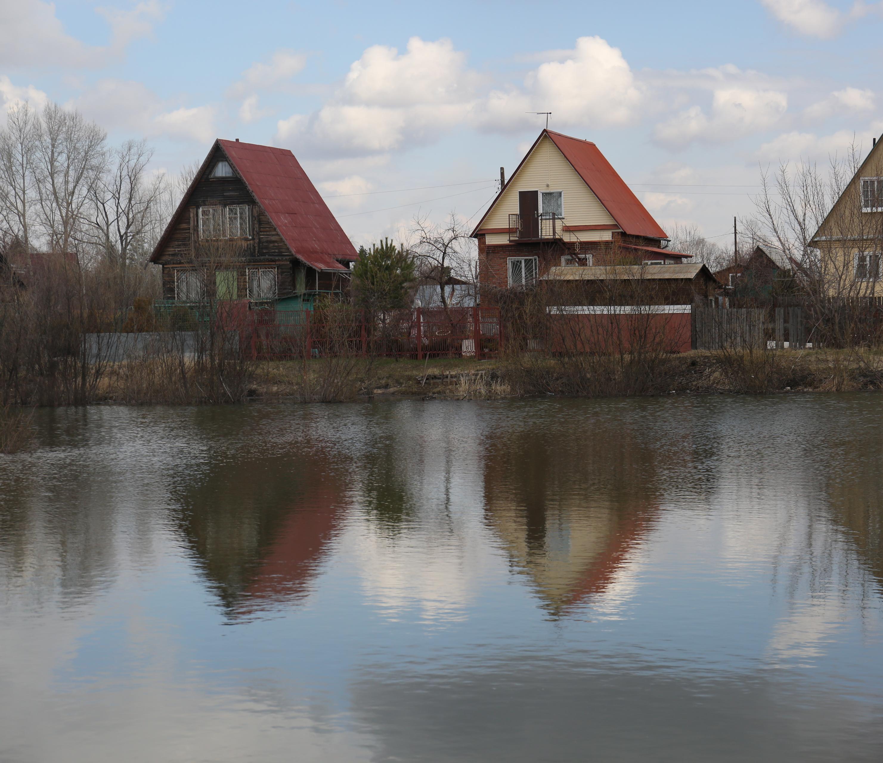 227 участков затопило талыми водами в Новосибирской области