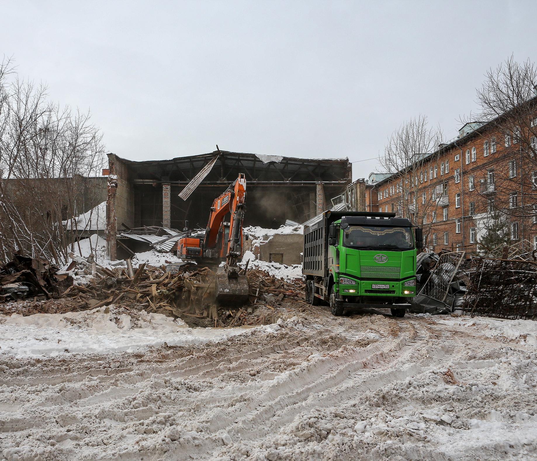 Участок на месте снесённого ДК Клары Цеткин защитят от застройки