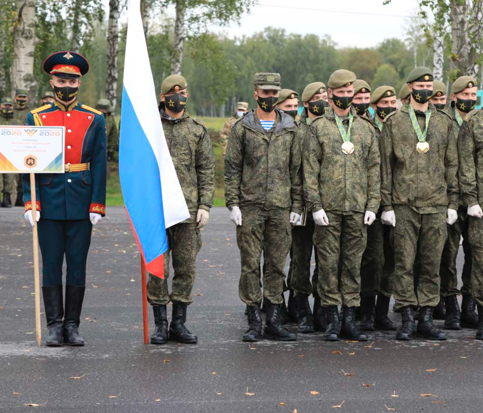 Российская команда победила в конкурсе разведчиков в Новосибирске