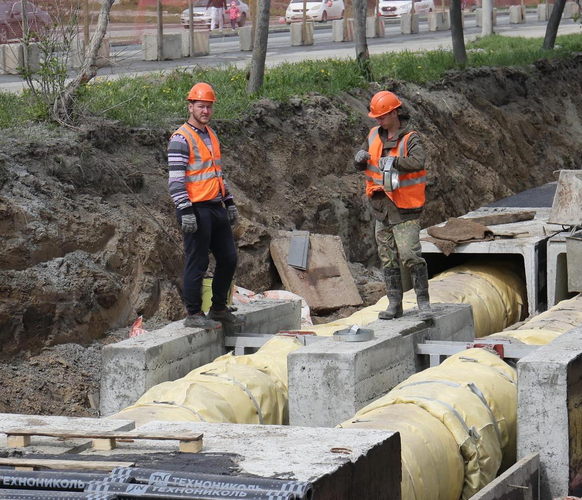 Улицы Чаплыгина и Октябрьскую разрыли до 11 сентября в Новосибирске