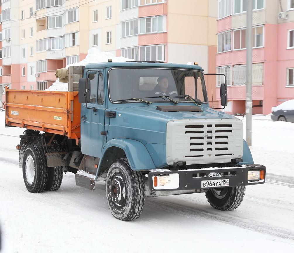 Где будут убирать снег 26 января в Новосибирске — список улиц