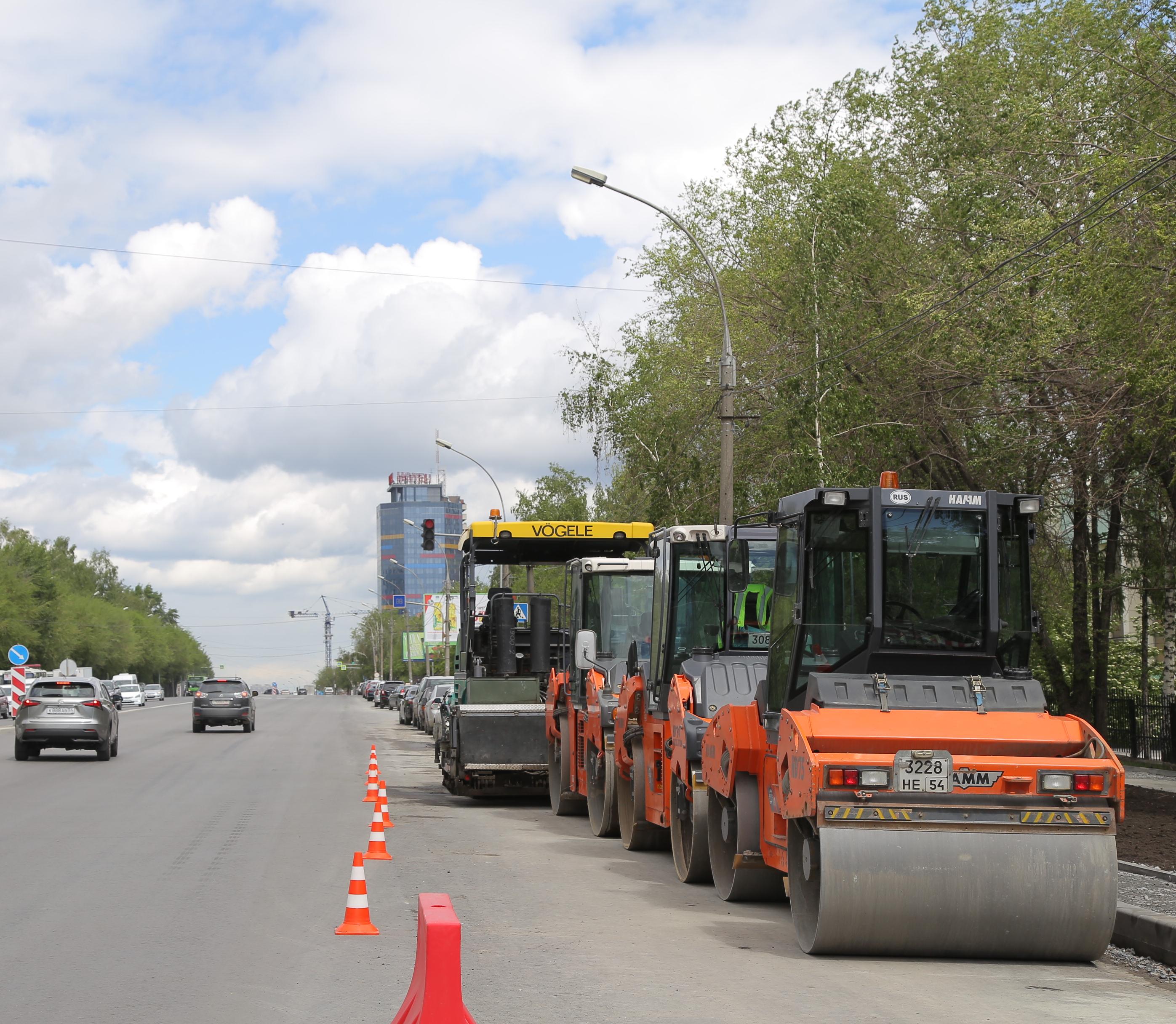 2 миллиарда потратят на ремонт дорог и тротуаров Новосибирска в 2024 году