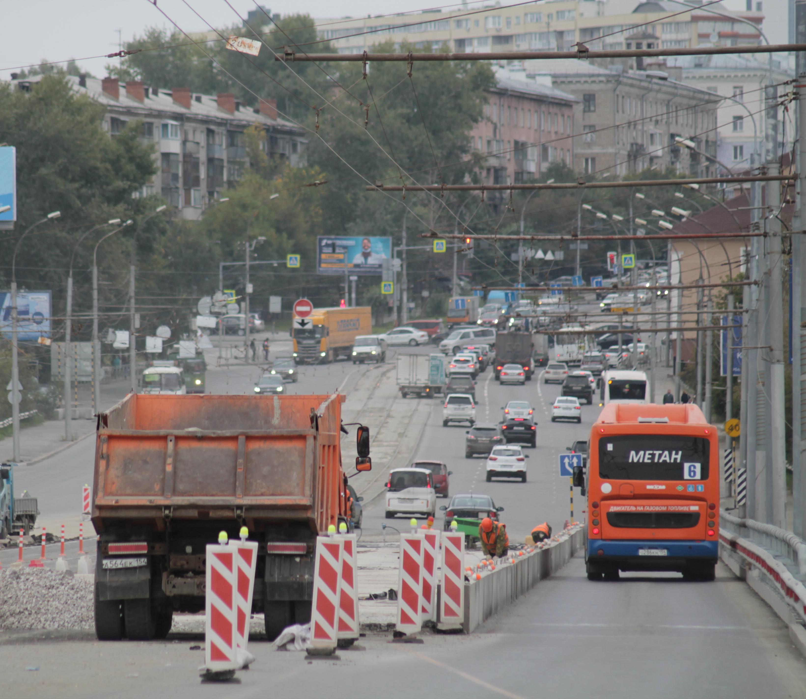 Рекордную сумму в 10 млрд потратили на развитие дорог Новосибирска