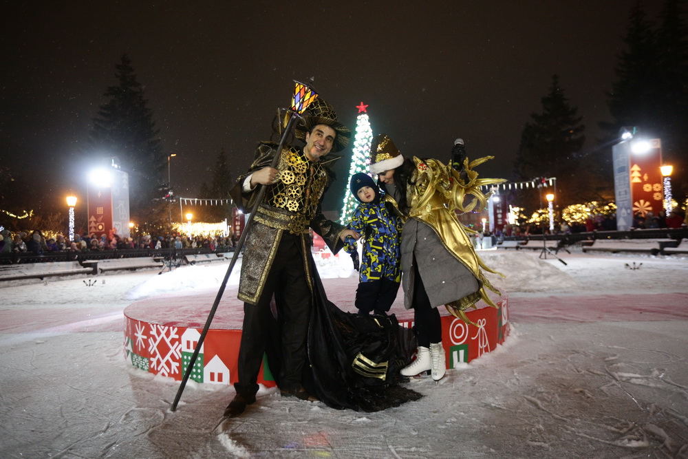Фото Новосибирска Новый Год