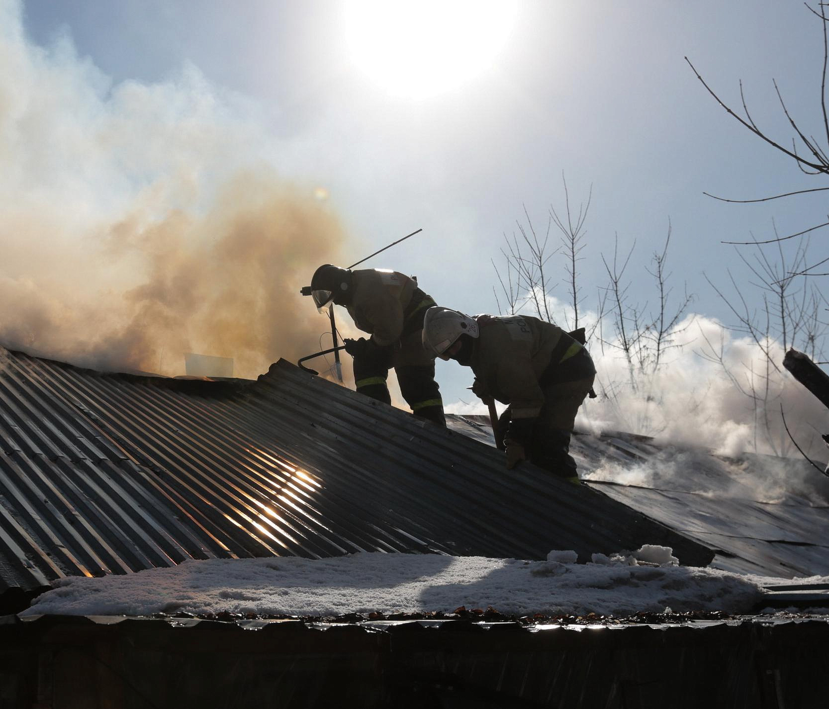 Пожарный извещатель спас от гибели многодетную семью под Новосибирском