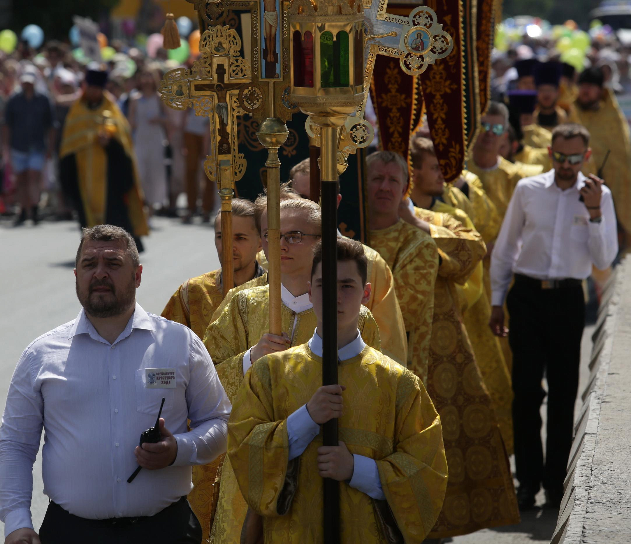 Общественный транспорт из-за крестного хода поменяет маршруты на два часа