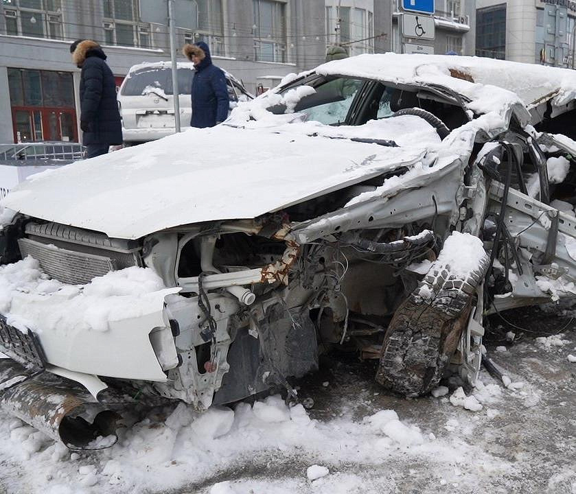 «Последняя парковка»: печальный арт-объект установили в Новосибирске