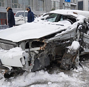 «Последняя парковка»: печальный арт-объект установили в Новосибирске