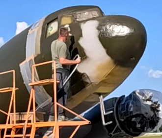 Исторический самолёт «Дуглас» покажут на авиафестивале в Мочище